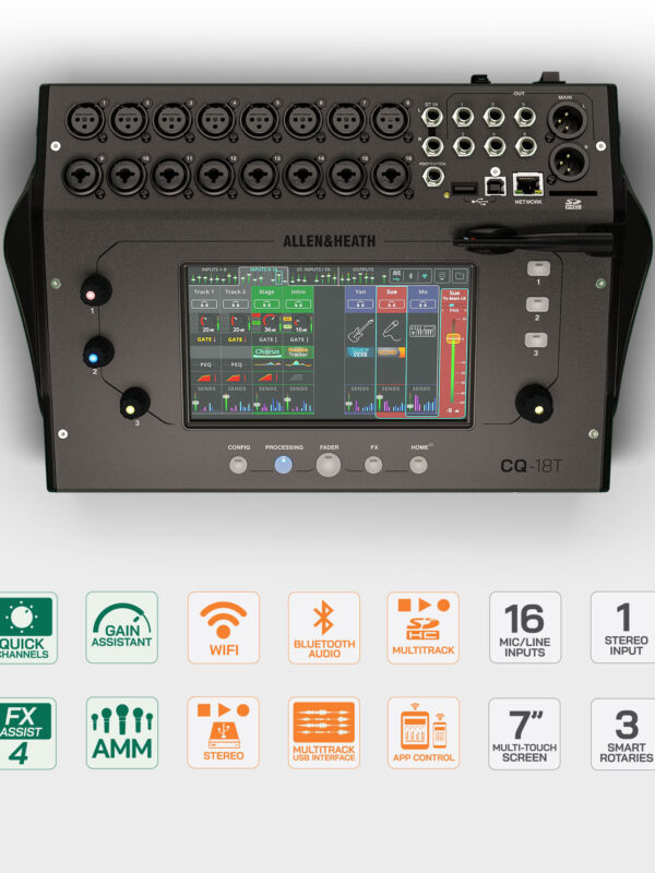Allen & Heath	CQ18T