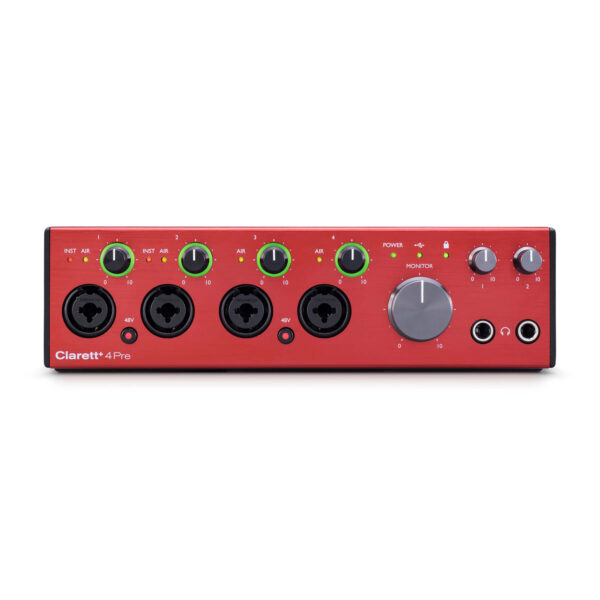 Focusrite	Clarett 4 Pre USB+