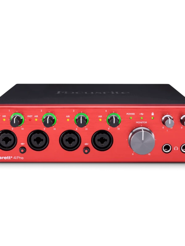 Focusrite	Clarett 4 Pre USB+