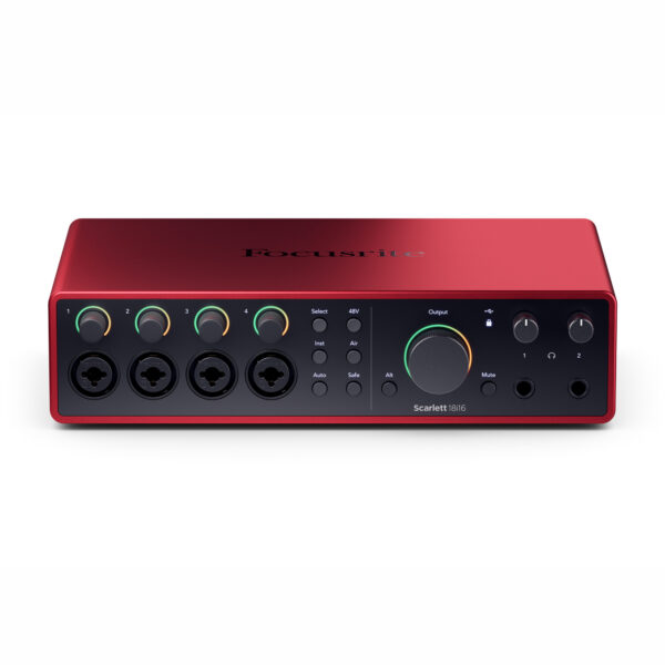 Focusrite	Scarlett 18i16 (4ta Generación) 