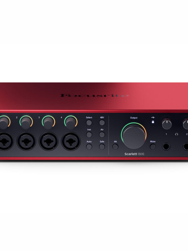 Focusrite	Scarlett 18i16 (4ta Generación) 