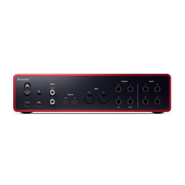 Focusrite	Scarlett 18i16 (4ta Generación) 