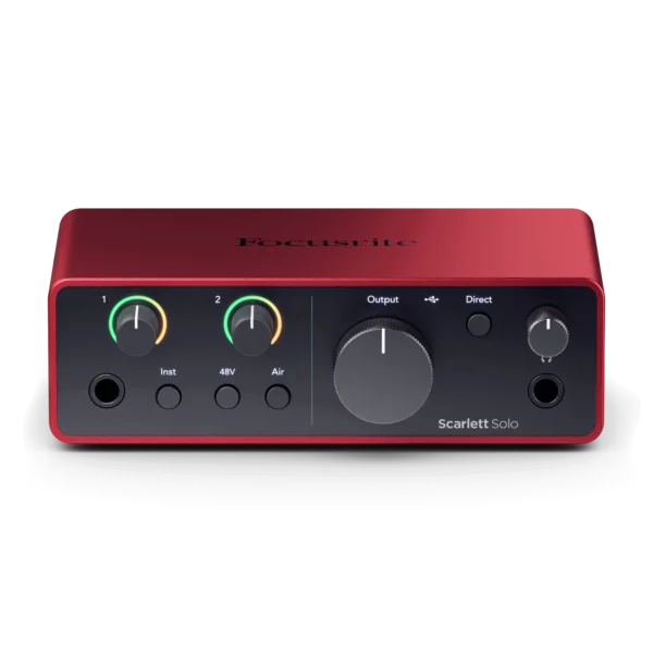 Focusrite Scarlett Solo (4ta Generación)