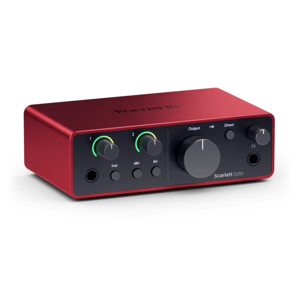 Focusrite Scarlett Solo (4ta Generación)