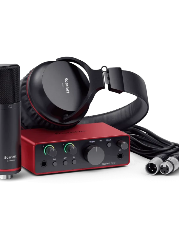 Focusrite Scarlett Solo Studio (4ta Generación)